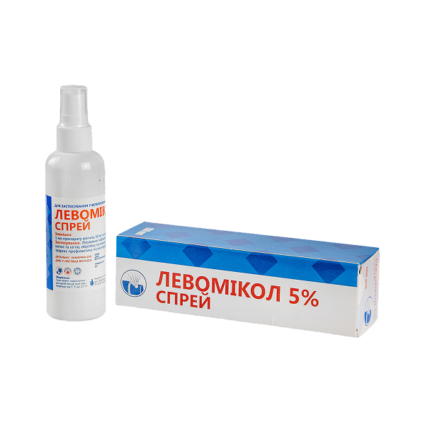 Спрей Левоміколь 5% 100мл