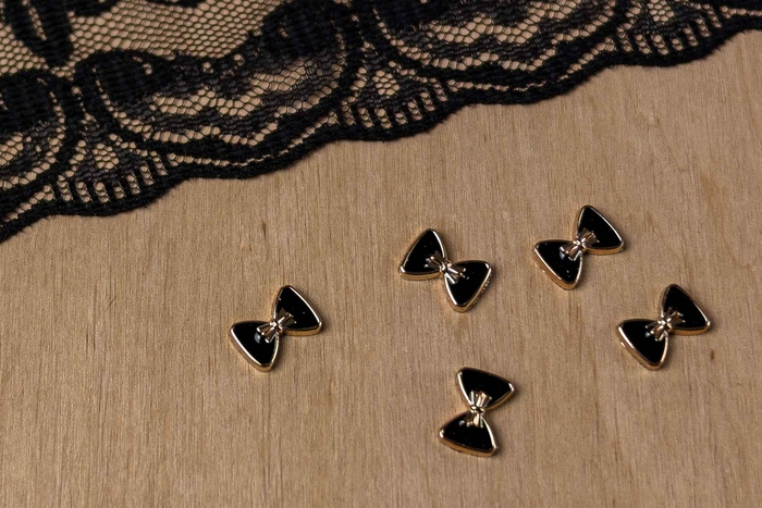 Серединка для бантиків 1*1,5 см, 1 шт