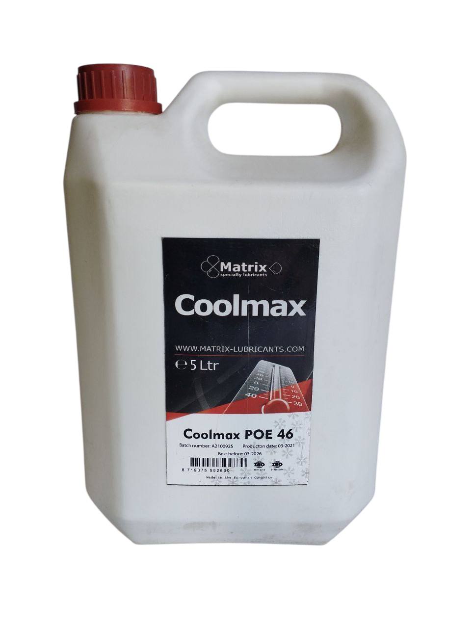 POE 46 5л Синтетичне масло холодильне Matrix Coolmax