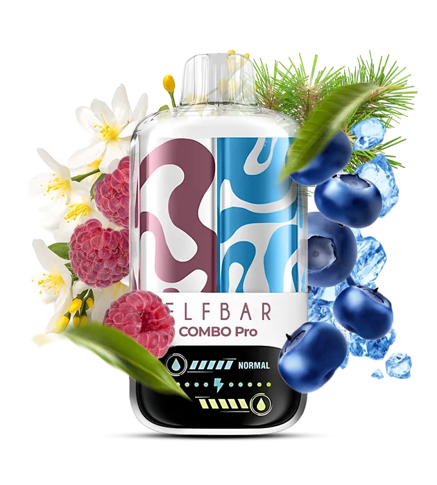 Elf Combo Pro 30000 Jasmine Raspberry & Blueberry Ice  ( Жасмин Малина & Чорниця Лід )