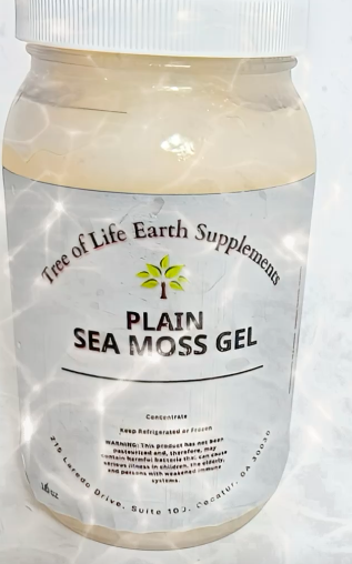 Plain Sea Moss Gel 16 OZ