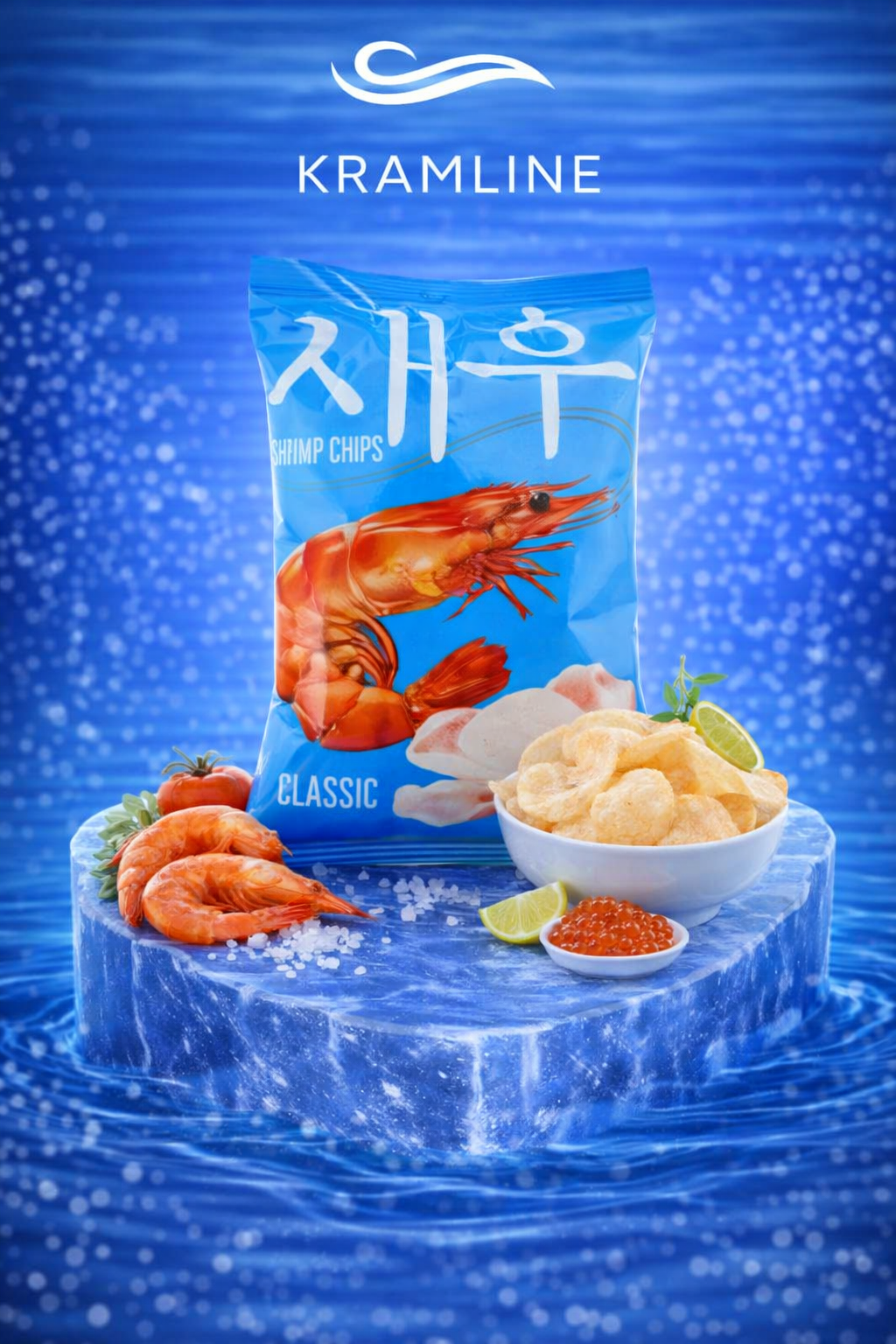 Чіпси креветкові класичні