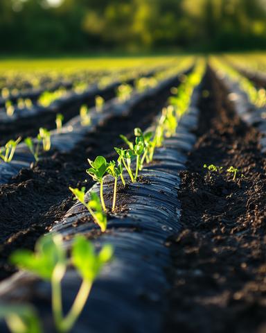 Плівка для мульчування 40 мкм ширина 1000 мм