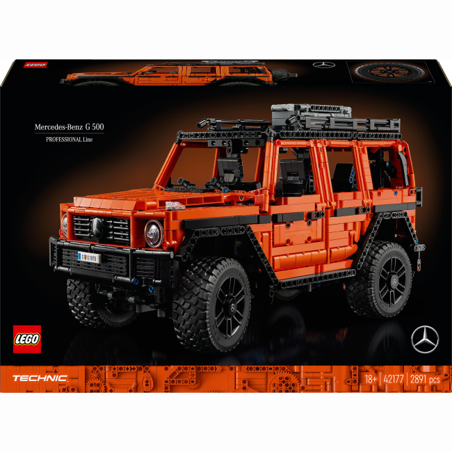 Конструктор LEGO Technic Mercedes-Benz G 500 PROFESSIONAL Line (42177)