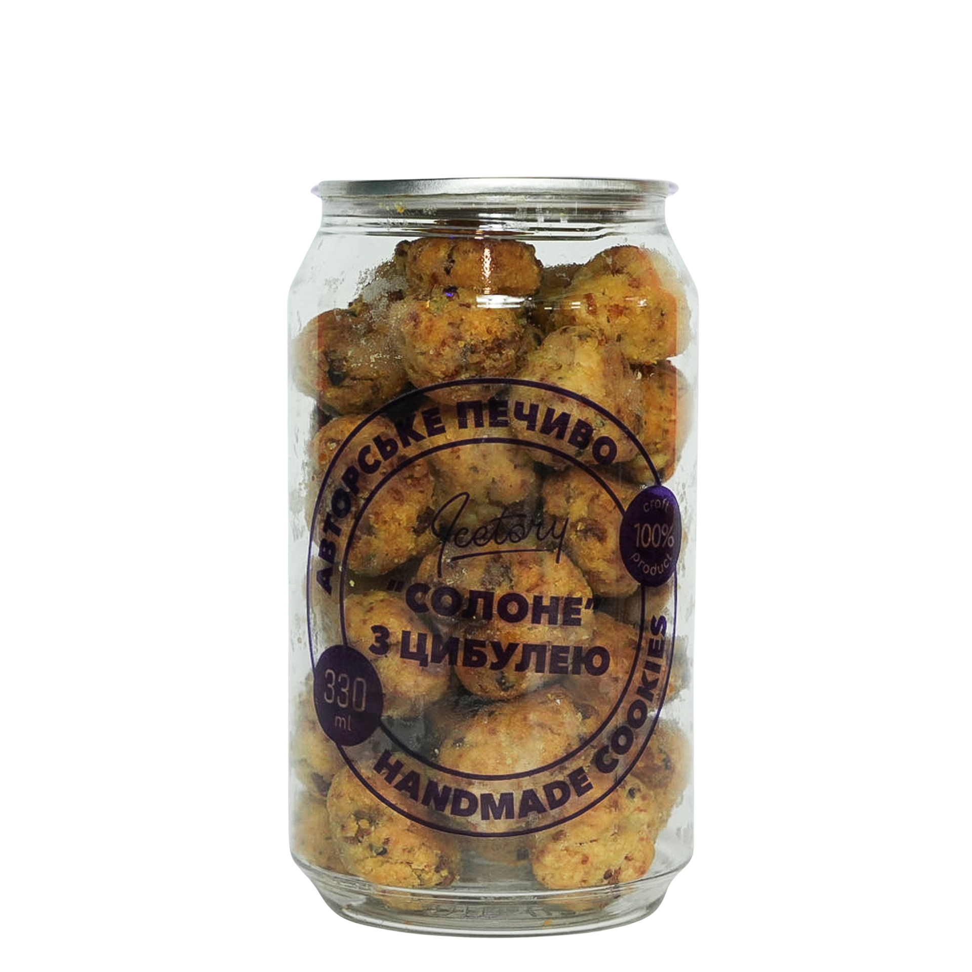 Банка печива "Солоне з цибулею", 330 мл.
