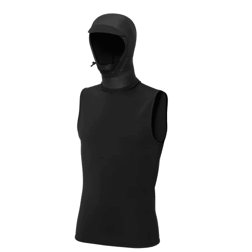 Neoprene top with hood 3/2mm