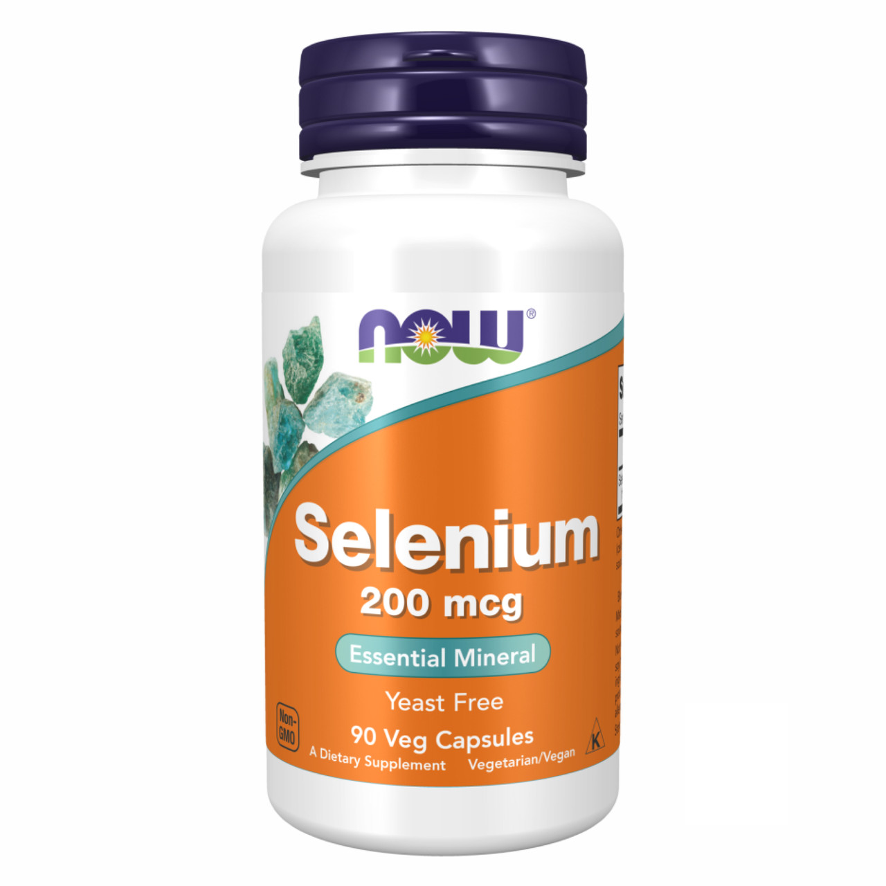 Селен, Selenium 200 mcg - 90 vcaps