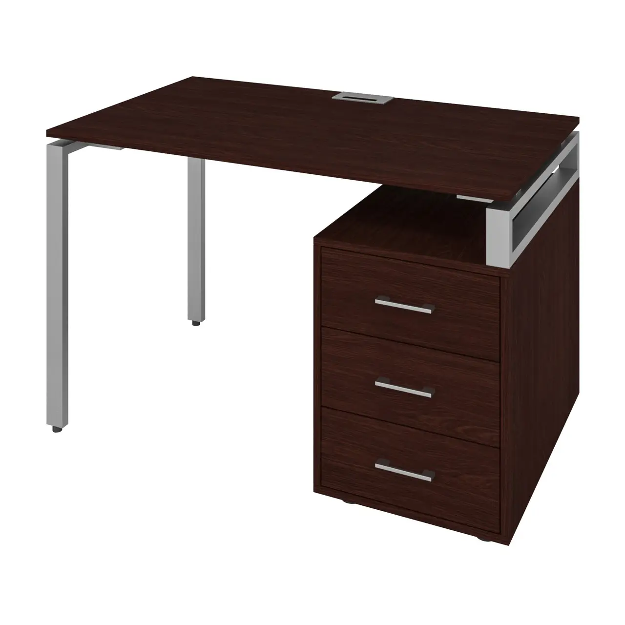 Стіл з тумбою LM 1, стіл комп'ютерний, письмовий стіл 1200/700/750 мм., стіл Лофт