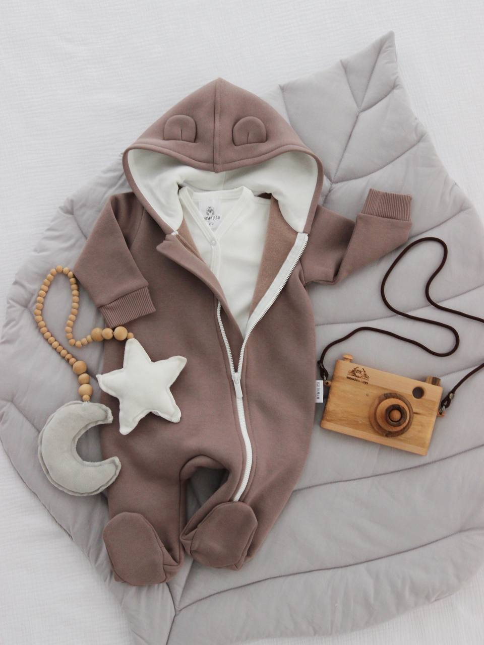 Ромпер утеплений Какао