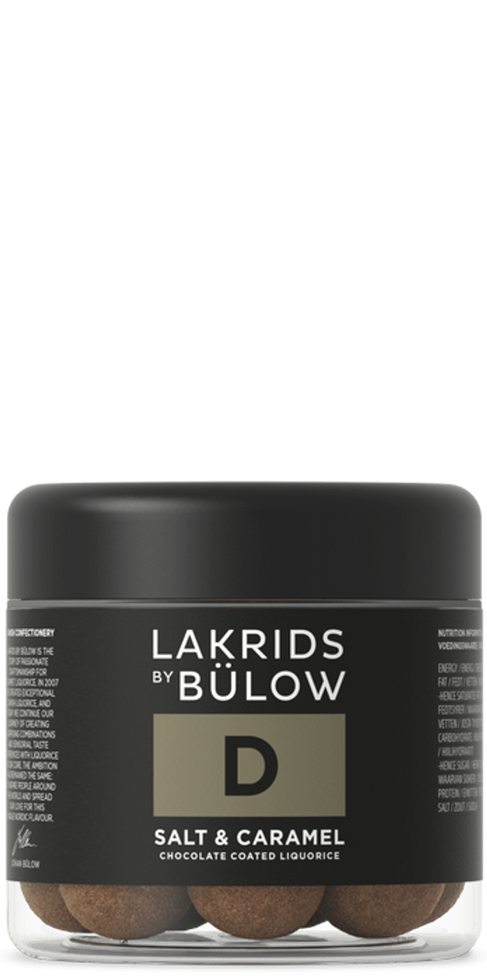 Лакричні цукерки Lakrids by Bülow D - Salt & Caramel 125 г Small Данія