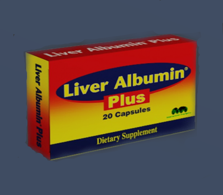 Liver Albumin Plus Лівер Альбумін плюс БАД для печінки 20 капсул