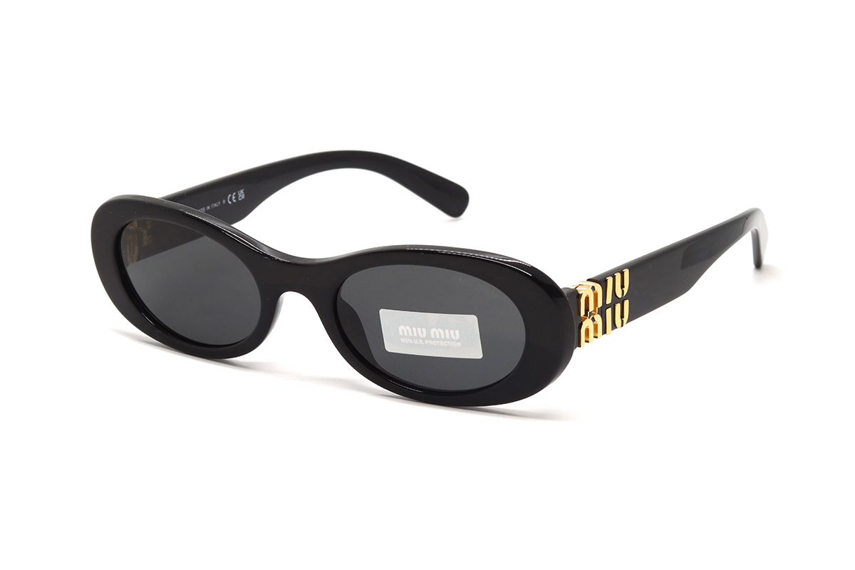 MIU MIU MU 06ZS 1AB5S0 50 DARK GREY