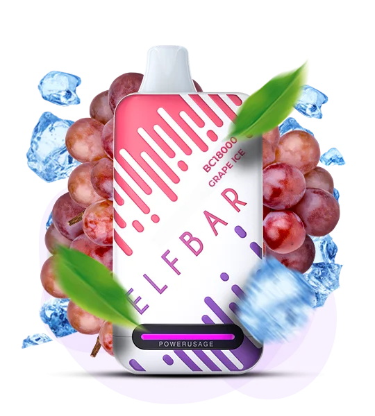 Elf Bar BC18000 Grape Ice (Виноград Лід)