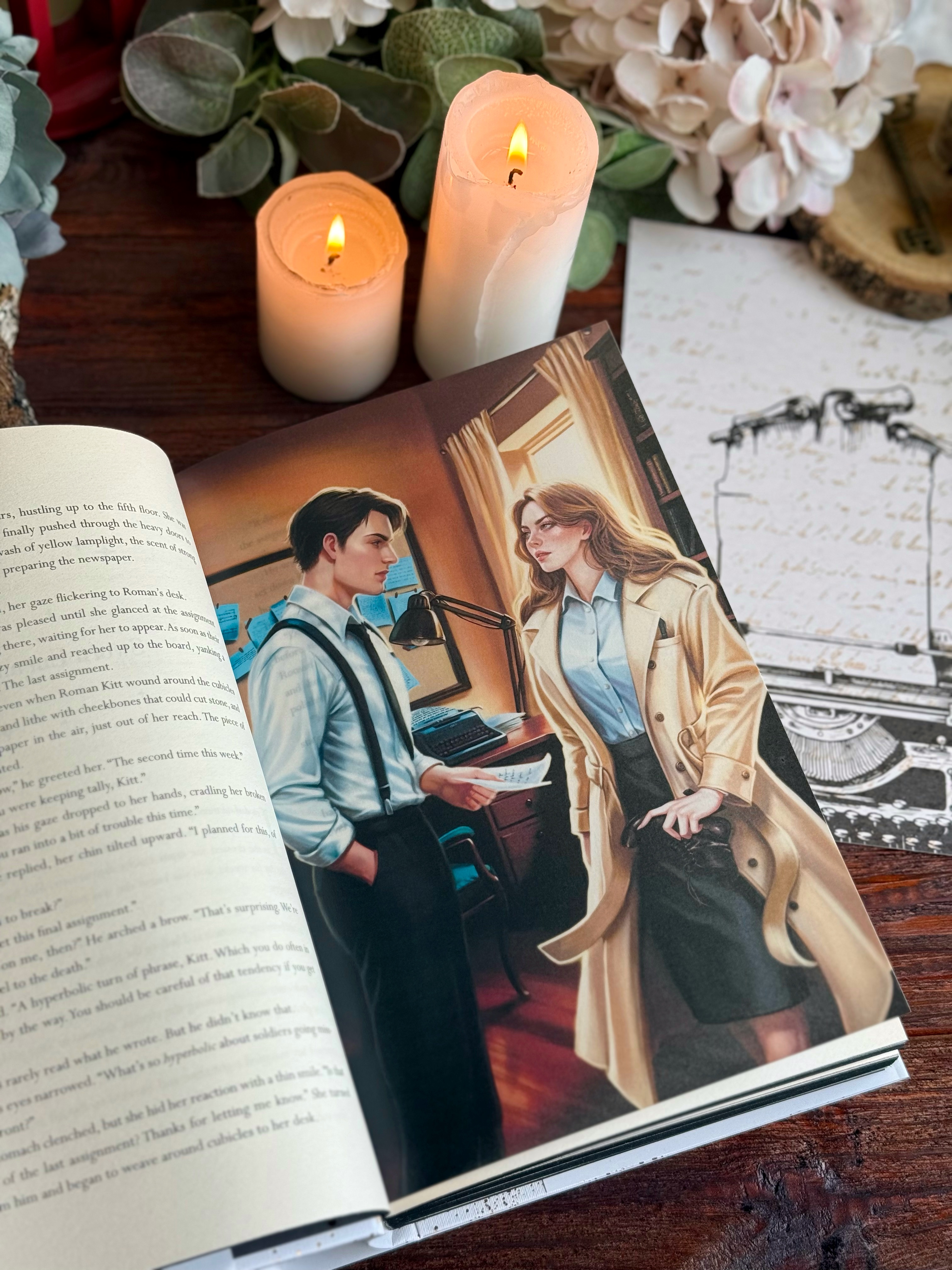Оверлеї натхненні книгою "Divine Rivals"