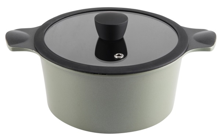 Каструля RINGEL Zitrone Olive 24х12 см 4.2л з кришкою
