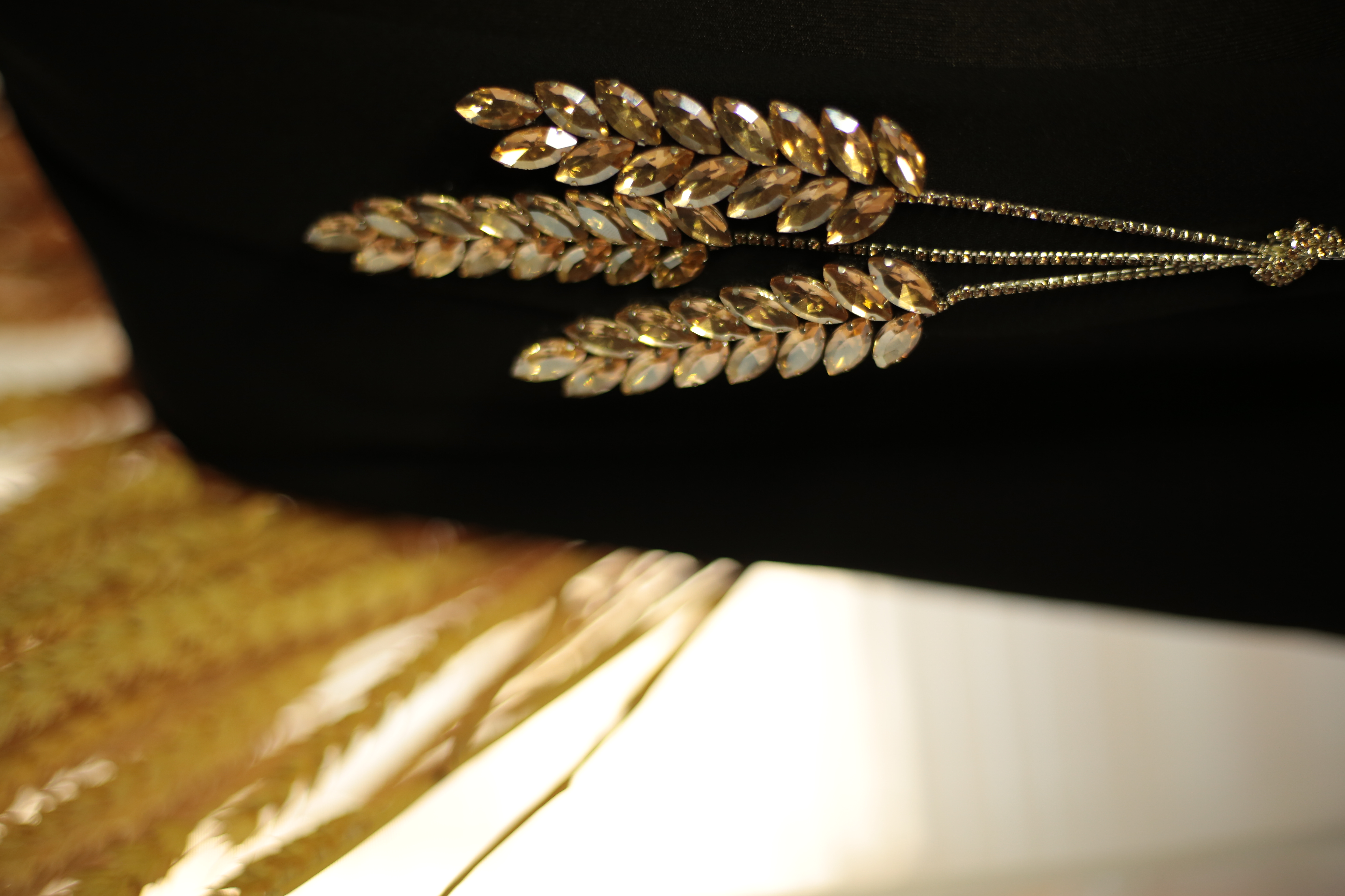 Набір з 3х брошок "Колосок МАКСІ"
