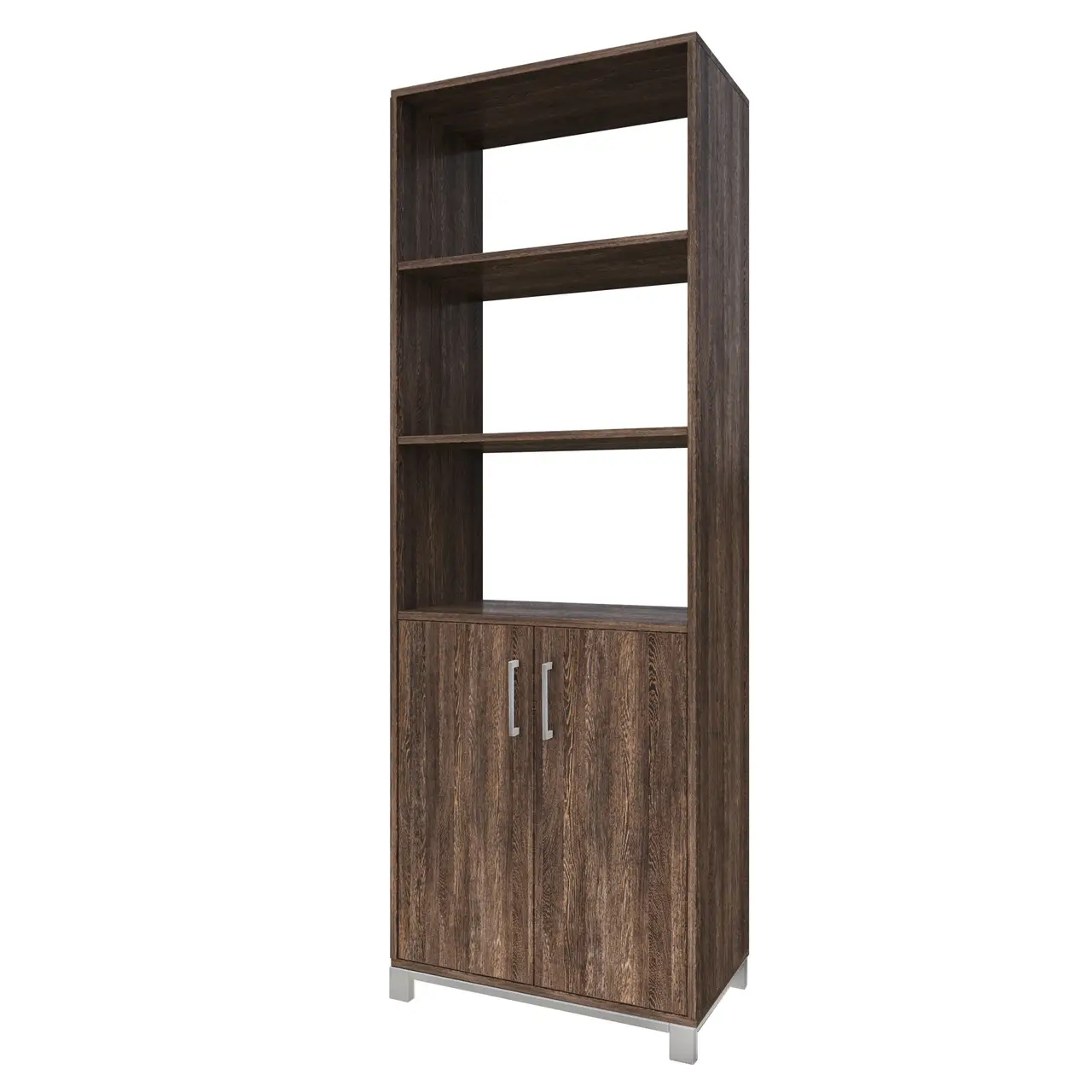 Шафа для документів G 4B, шафа для офісу Лофт, офісна шафа з полицями та дверцятами 700/400/2000 мм.