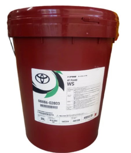 Олива Toyota ATF WS(Japan), 20л.