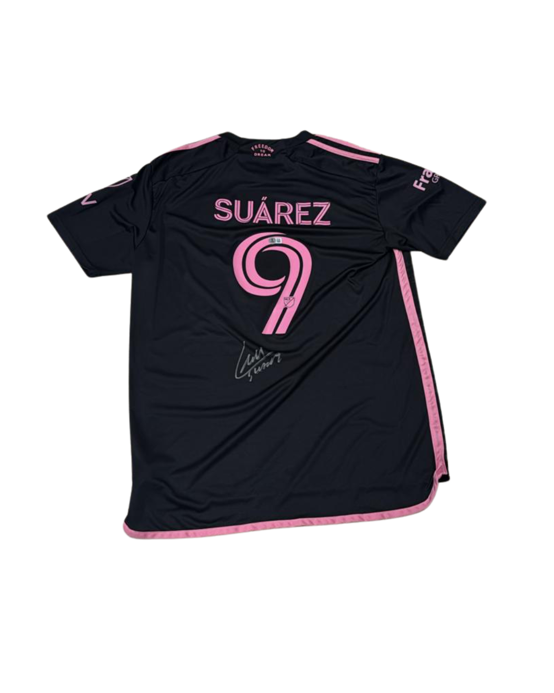 JERSEY LUIS SUAREZ CERTIFICADO BECKETT