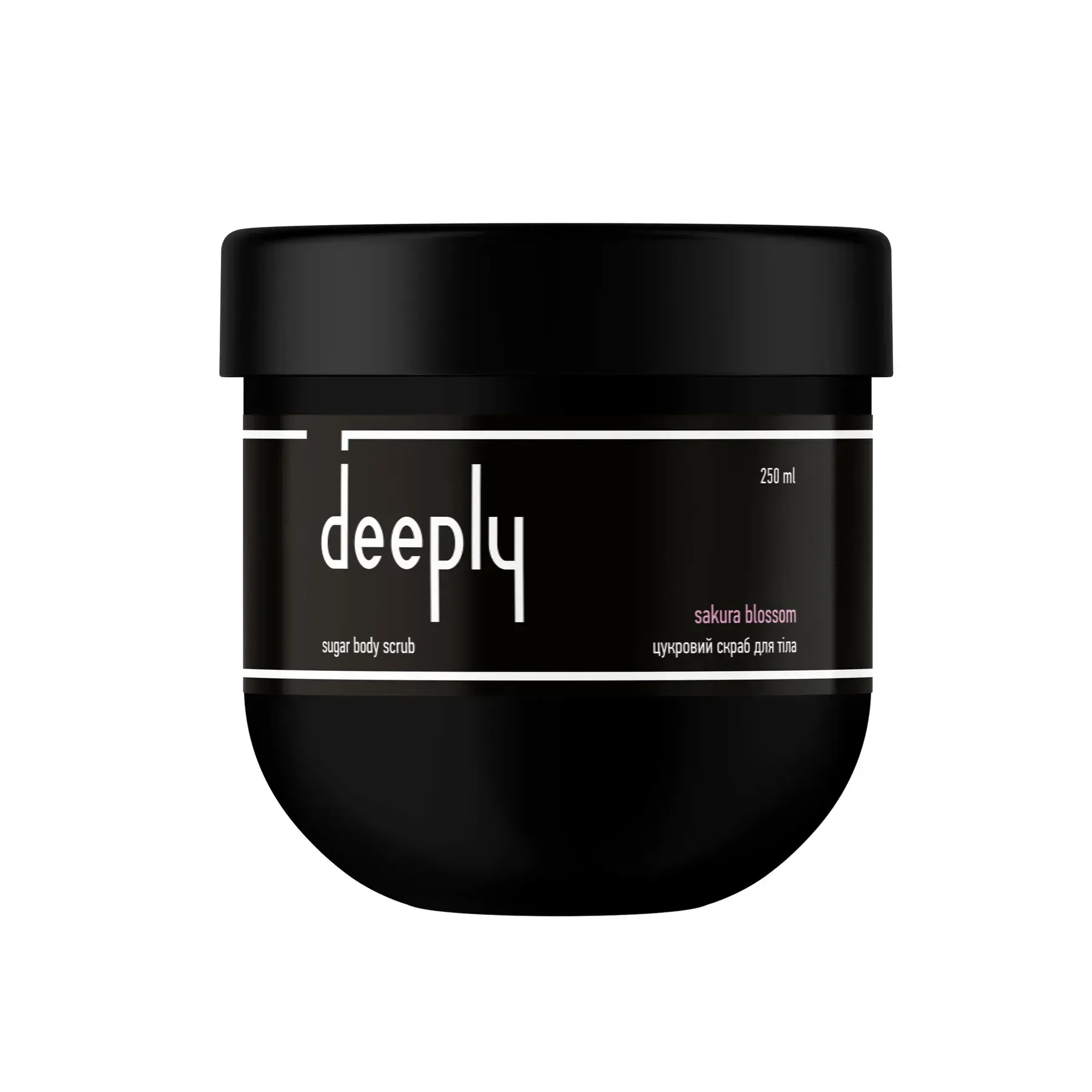 Цукровий скраб для тіла deeply Sakura Blossom Sugar Body Scrub 250 мл