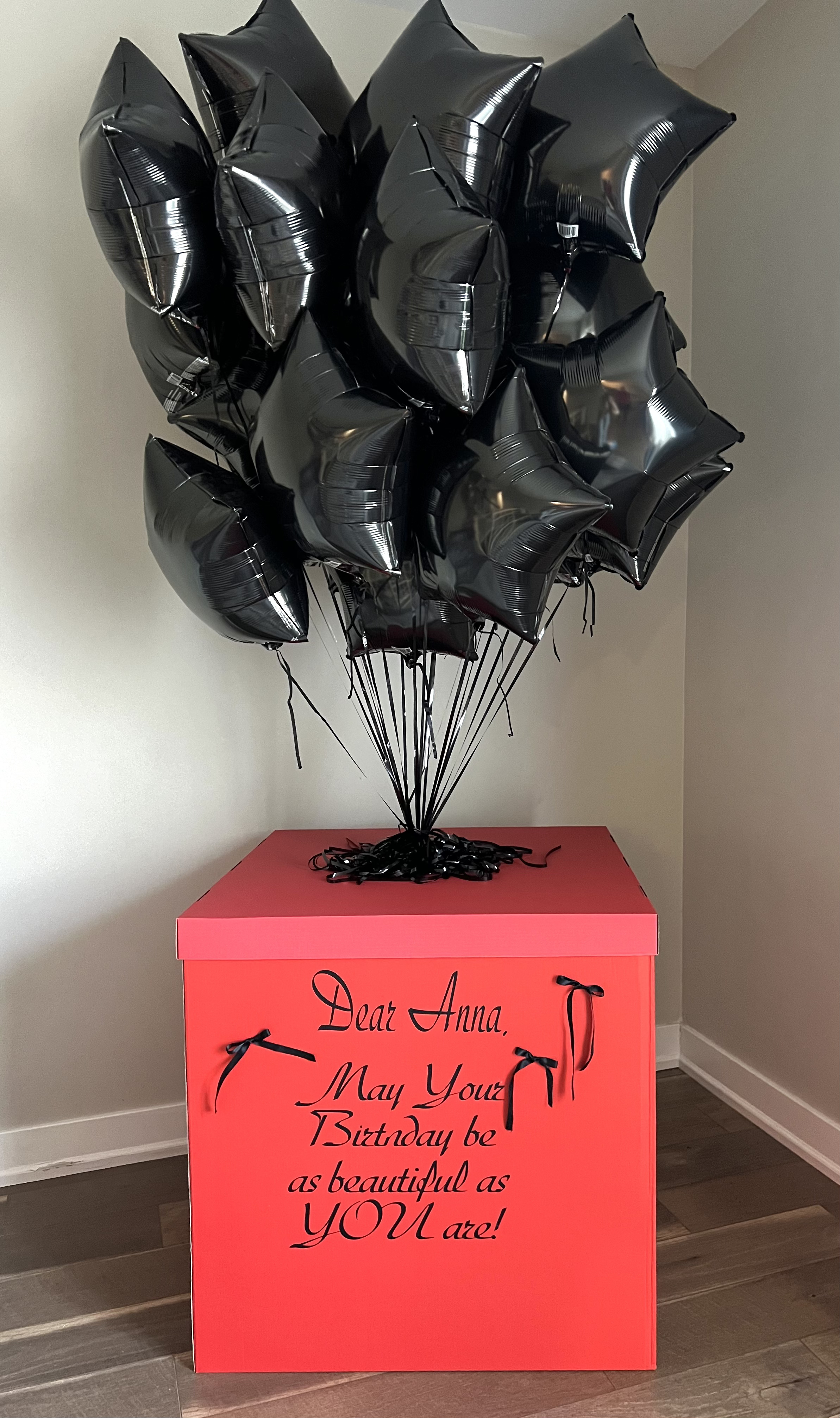 Suprise Birthday Balloon Box