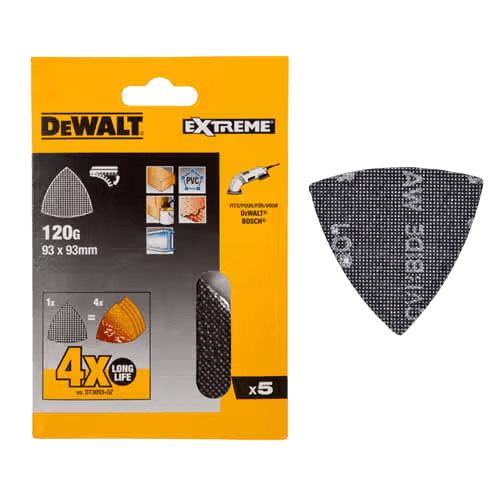 Шлифлисты зерно 120 мкм DeWALT DTM3093