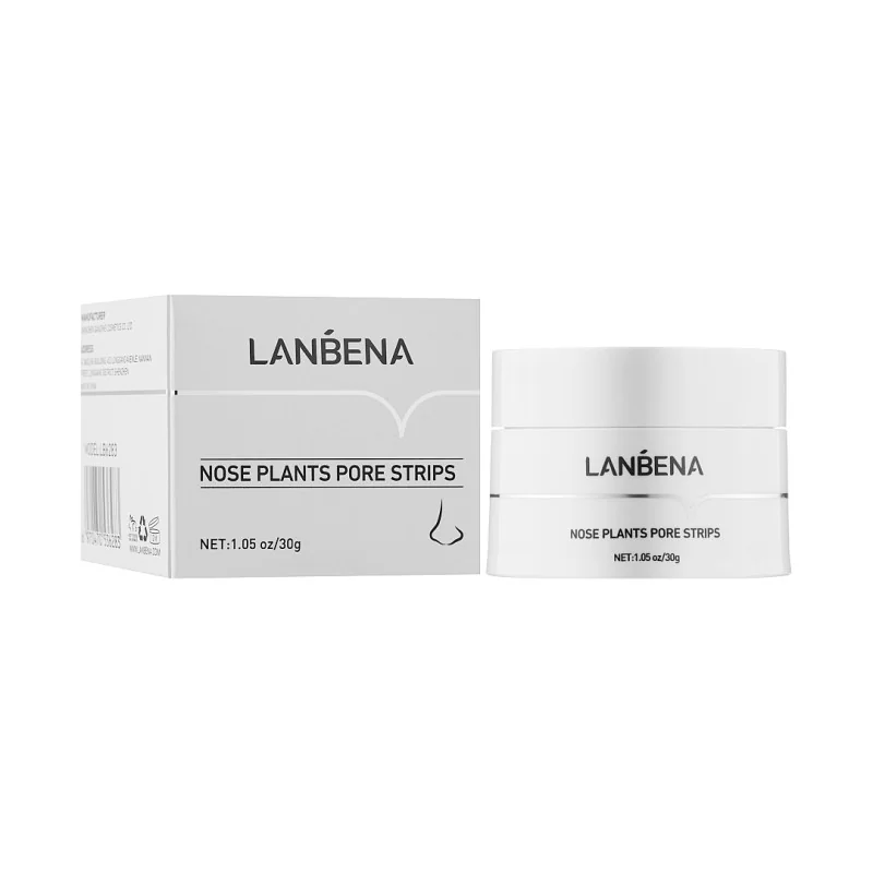 Маска для видалення чорних цяток LANBENA Nose Plants Pore Strips