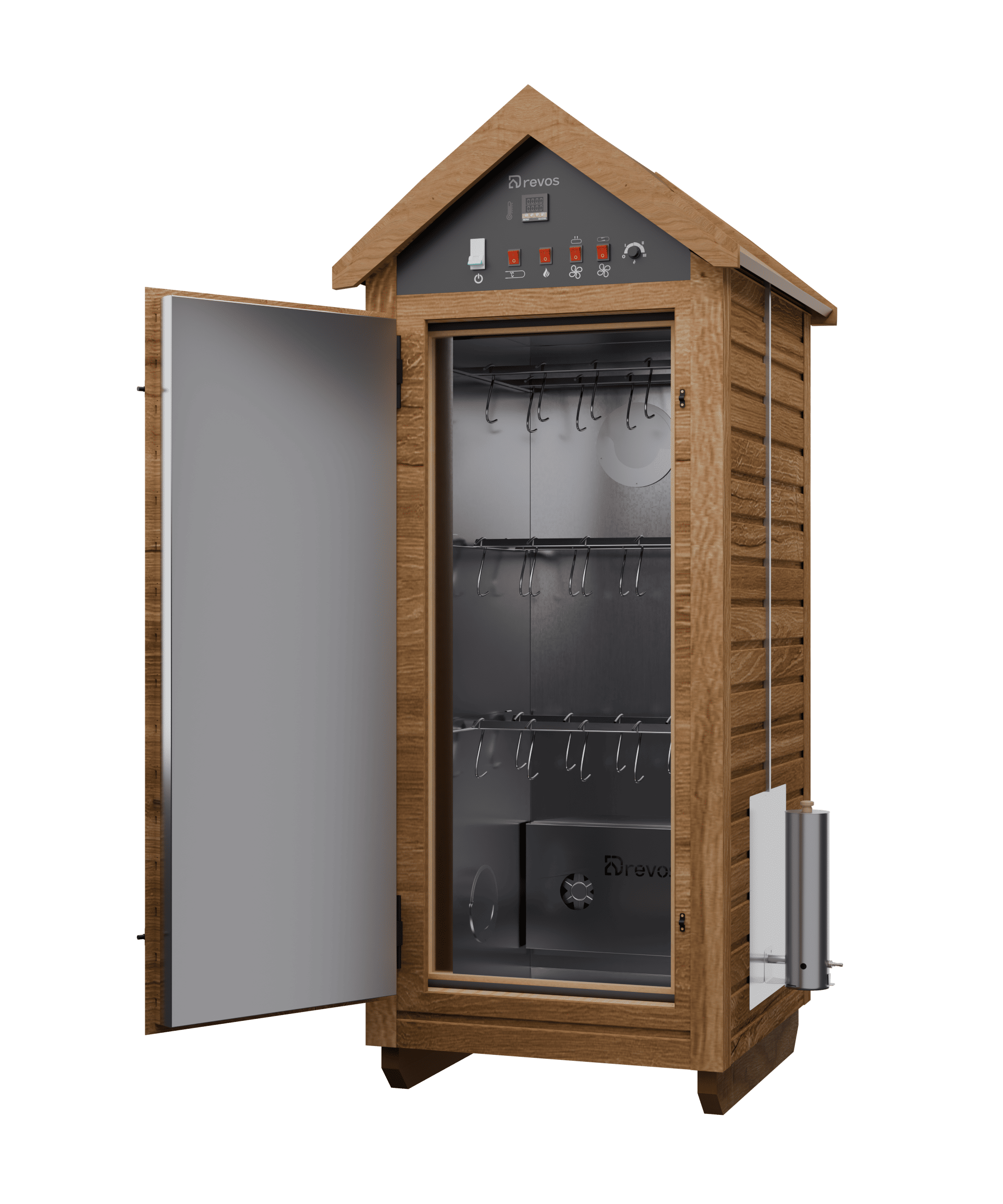 3-w-1 Biznes 2.0 do wędzenia na gorąco i na zimno oraz suszenia