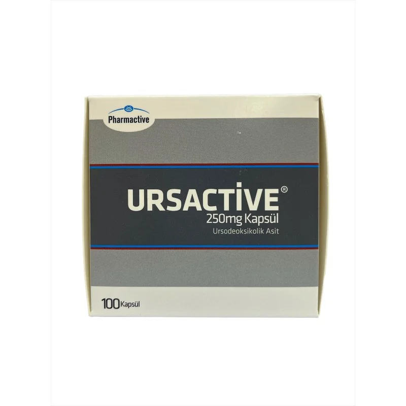 Урсактів (Урсодезоксіхолева кислота) 250мг, 100капс