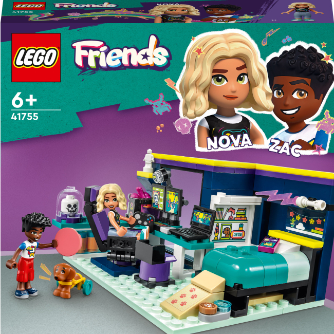 Конструктор LEGO Friends Кімната Нови (41755)