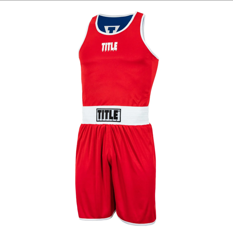 Двостороння форма TITLE Boxing Aerovent Elite Amateur Boxing Set 2.0