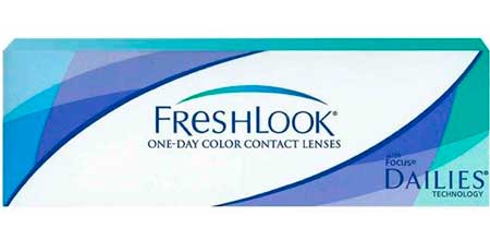 Контактні лінзи Freshlook One-Day  (Blue, Green, Grey) (10 шт.)