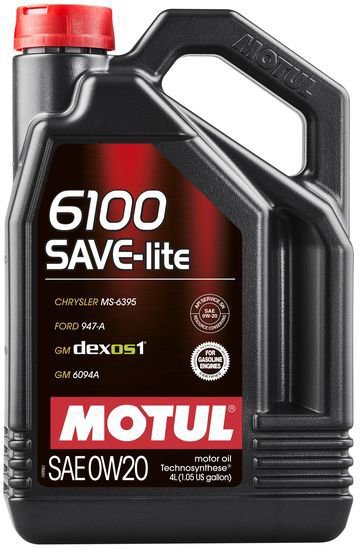 Моторна олива 0W20  Motul 6100 SAVE-LITE, 4л.