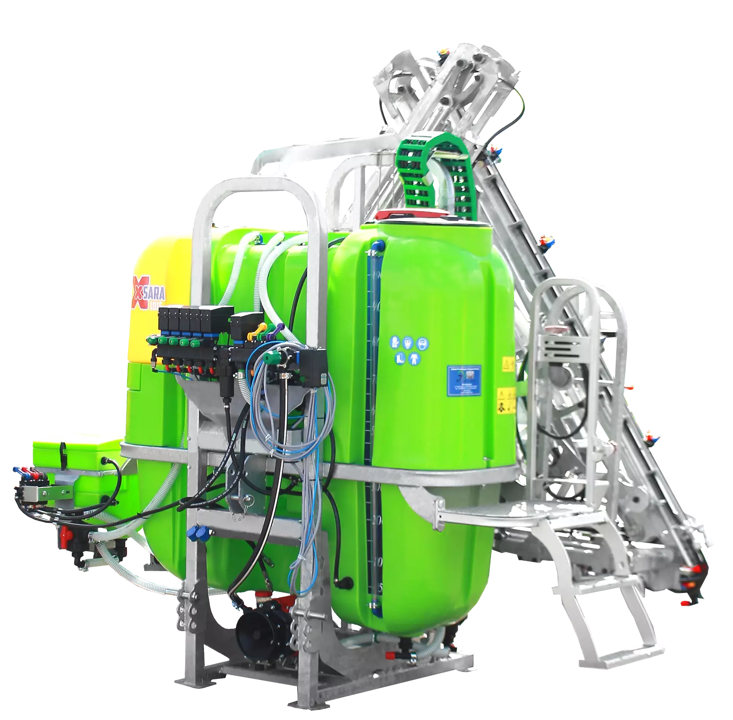 Обприскувач польський навісний гідравлічний Tolmet XSARA 1000/15 з комп'ютером