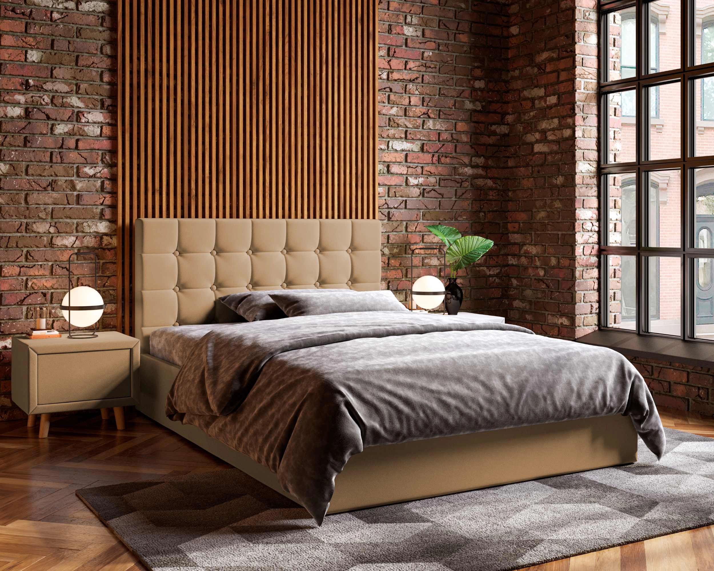 Двоспальне ліжко "Quattro"