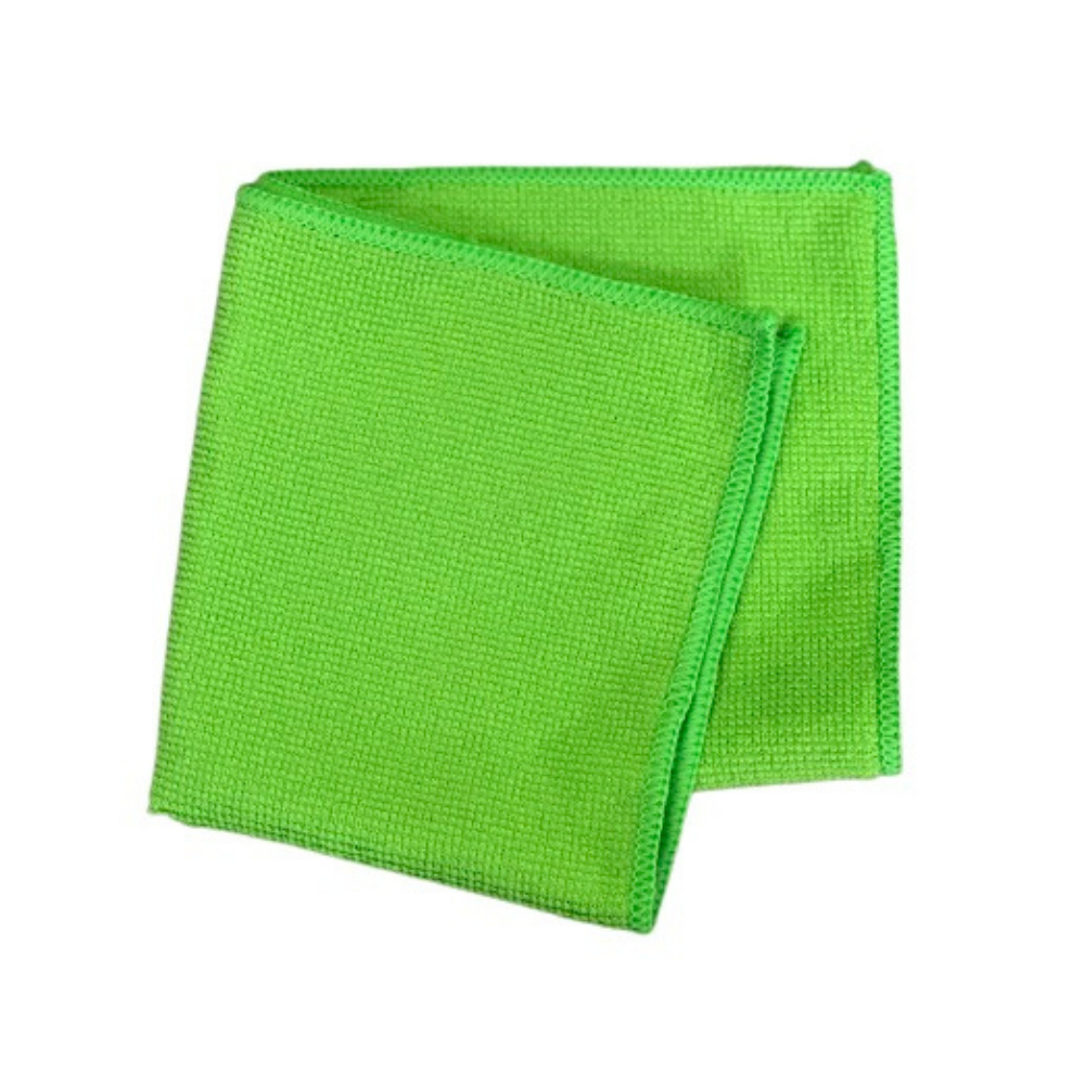 Серветки з мікрофібри універсальні ОПТОМ, зелені, 35*35 ТМ HSL Professional, 5 шт