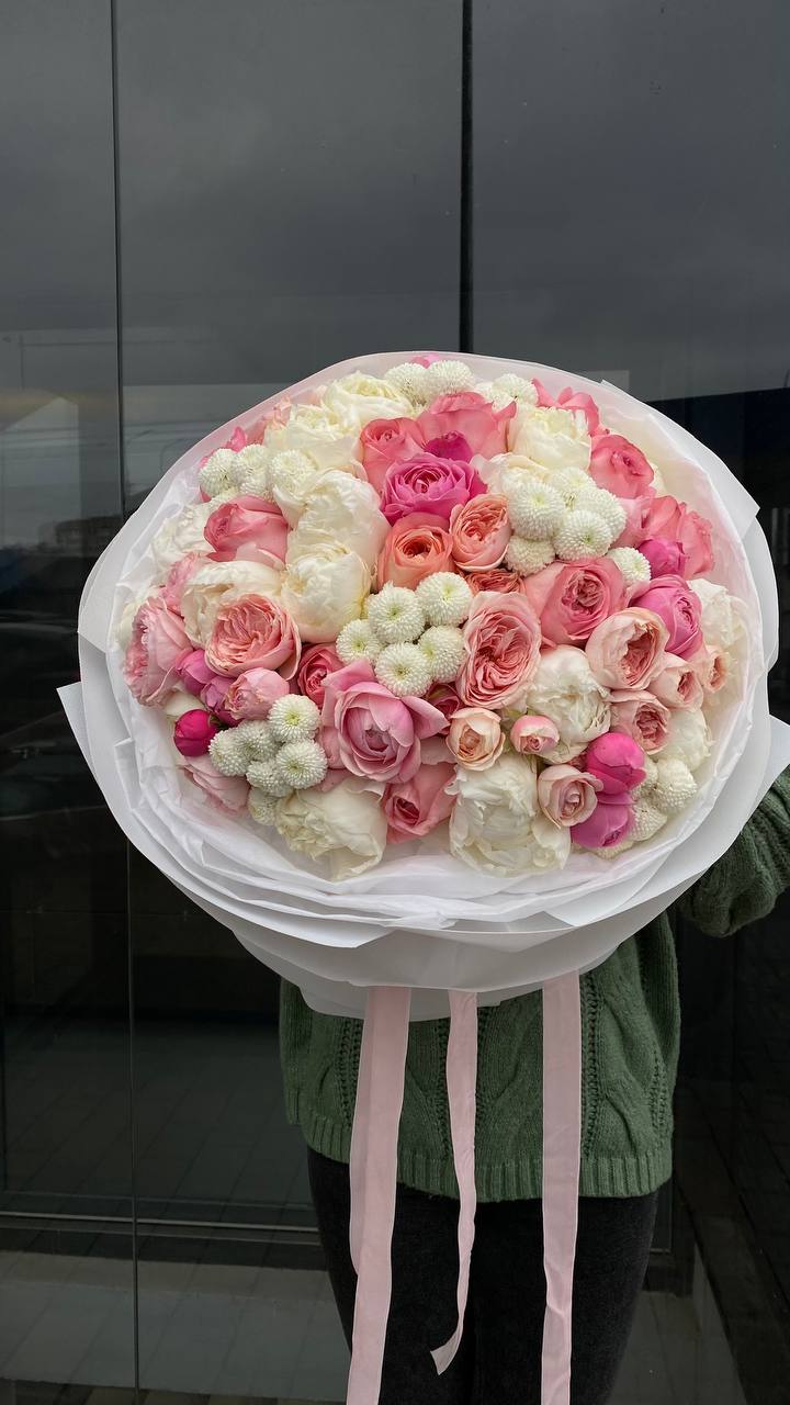 Ніжне поєднання з  півоніями