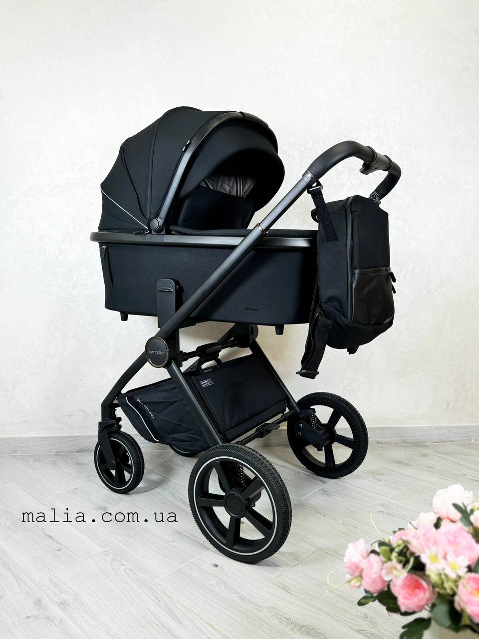 Коляска 3в1 Carrello Ultimo CRL-6518/6519  Sable Black