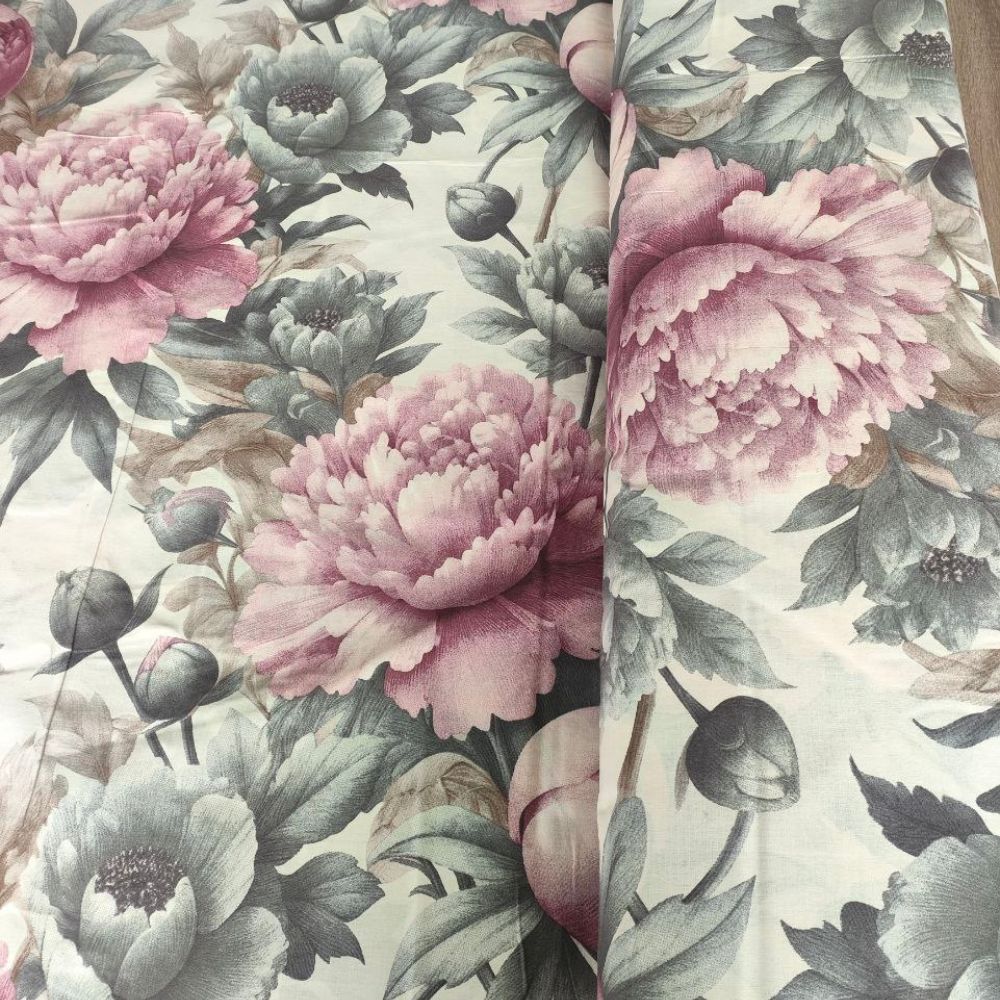 Тканина Голд Euro - Лопаті пивонії