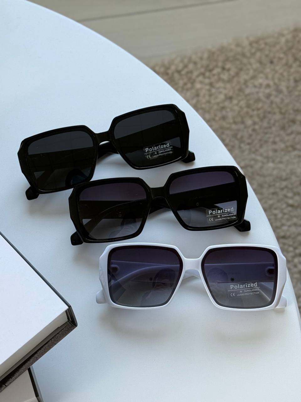 Окуляри жіночі з пластиковою оправою  POLARIZED 🔥