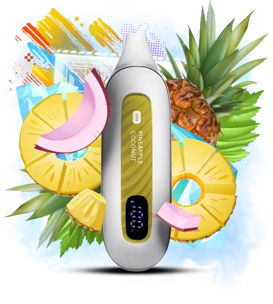Fӏonq MAX SMART 12000 Pineapple Coconut ( Ананас Кокос )