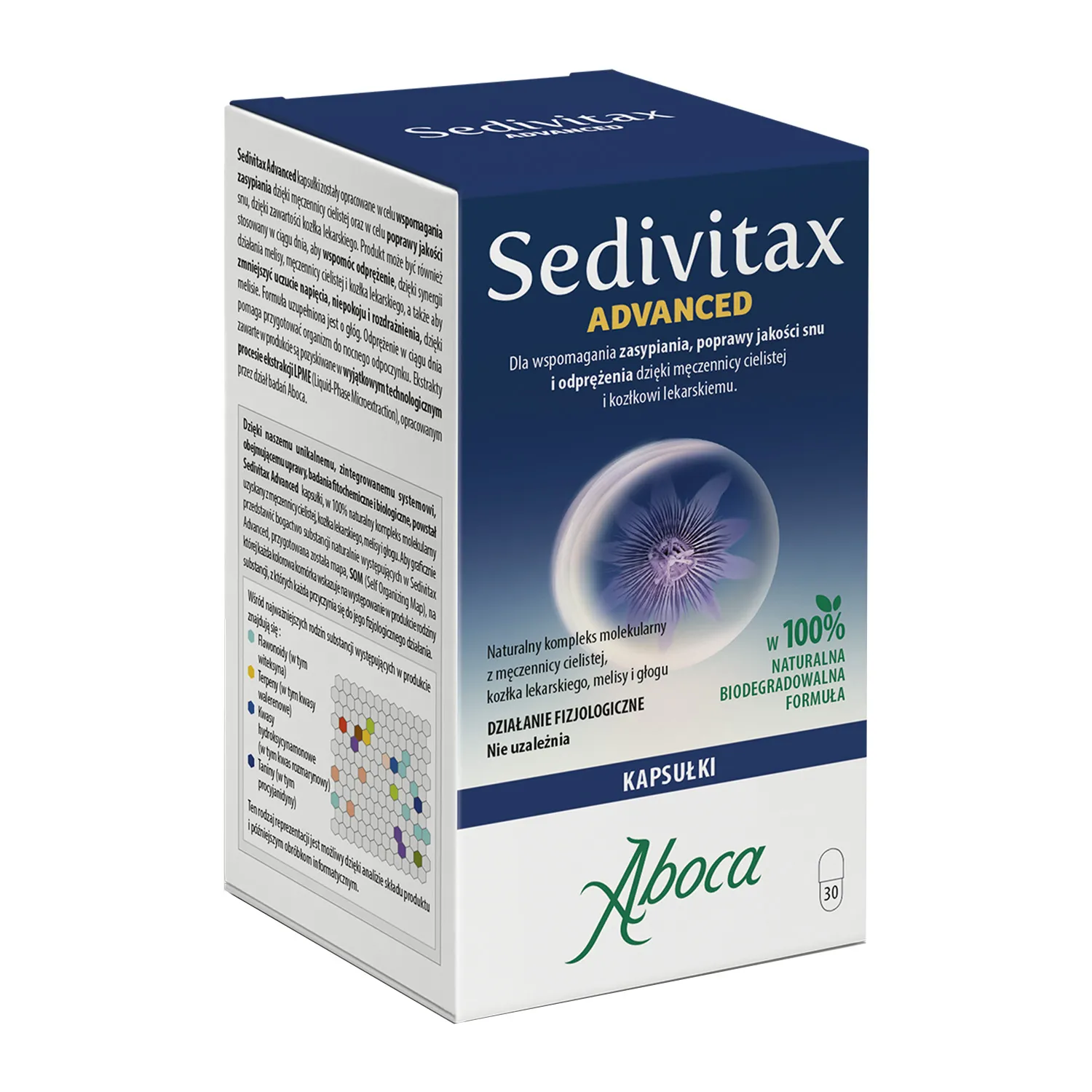 Sedivitax Advanced підтримка сну - 30 капсул