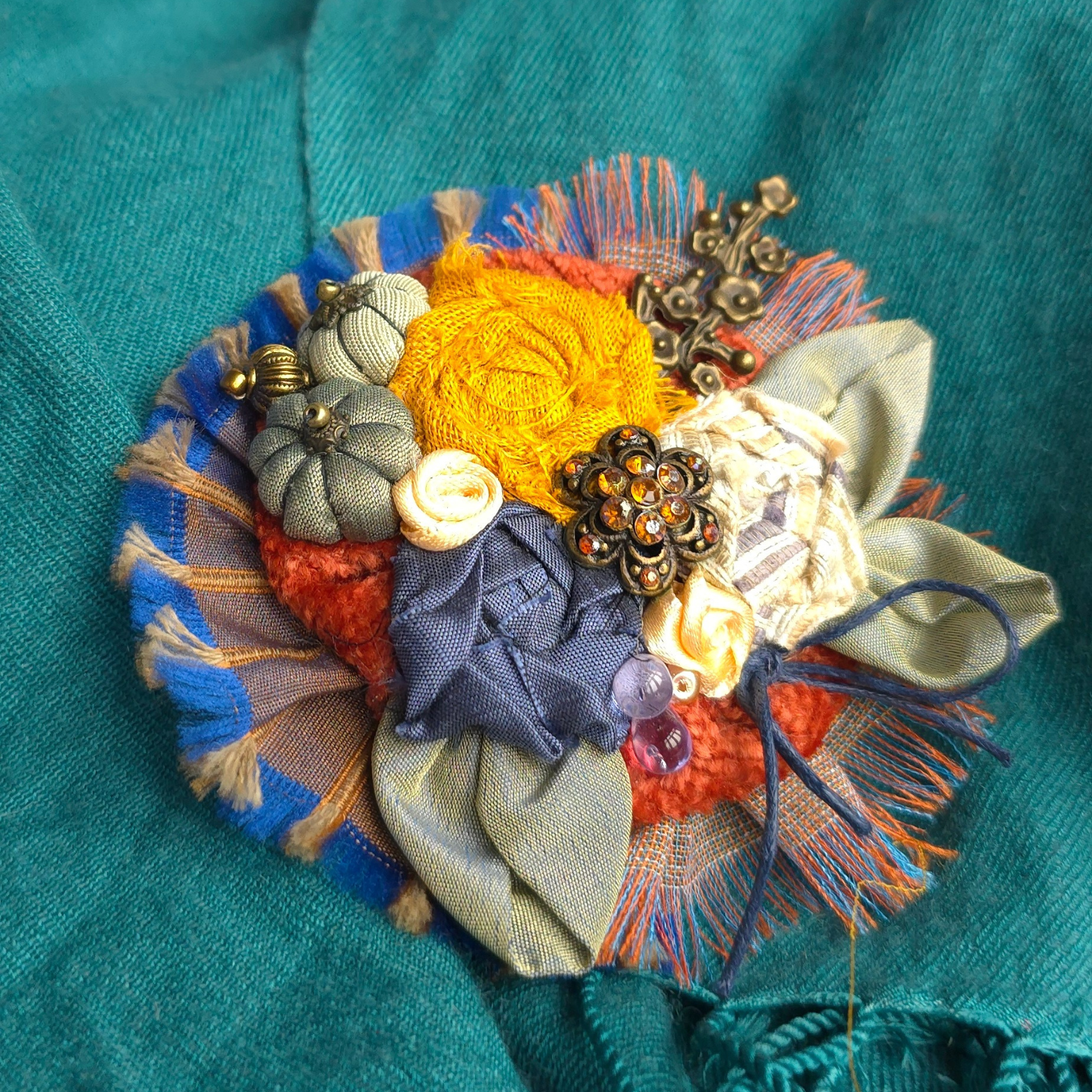 Boho brooch