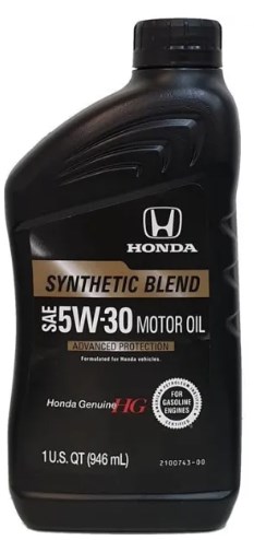 Моторна олива HONDA 5W-30 SYNTHETIC BLEND SP/GF-6, 1qt.