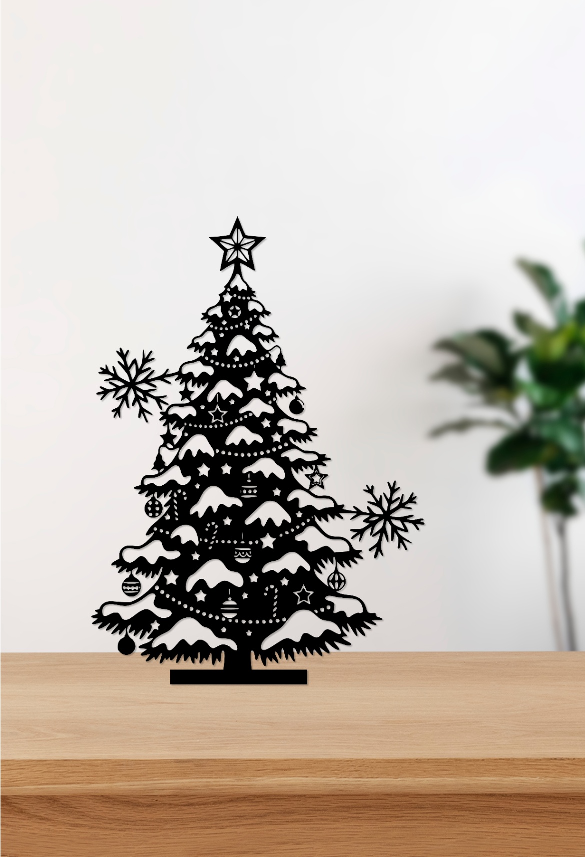 Металева новорічна ялинка “Snow Tale”