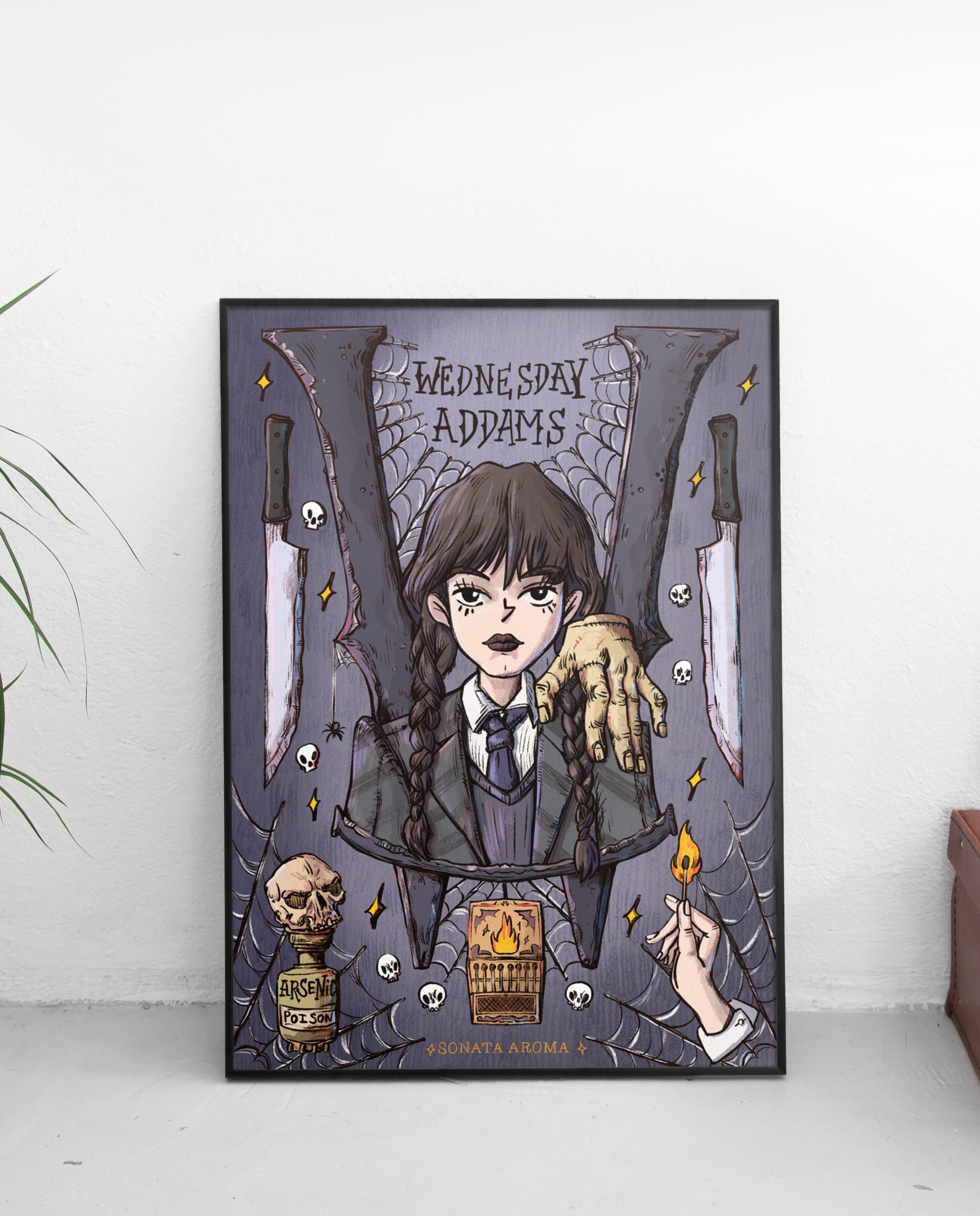 Постер "Венздей" арт2