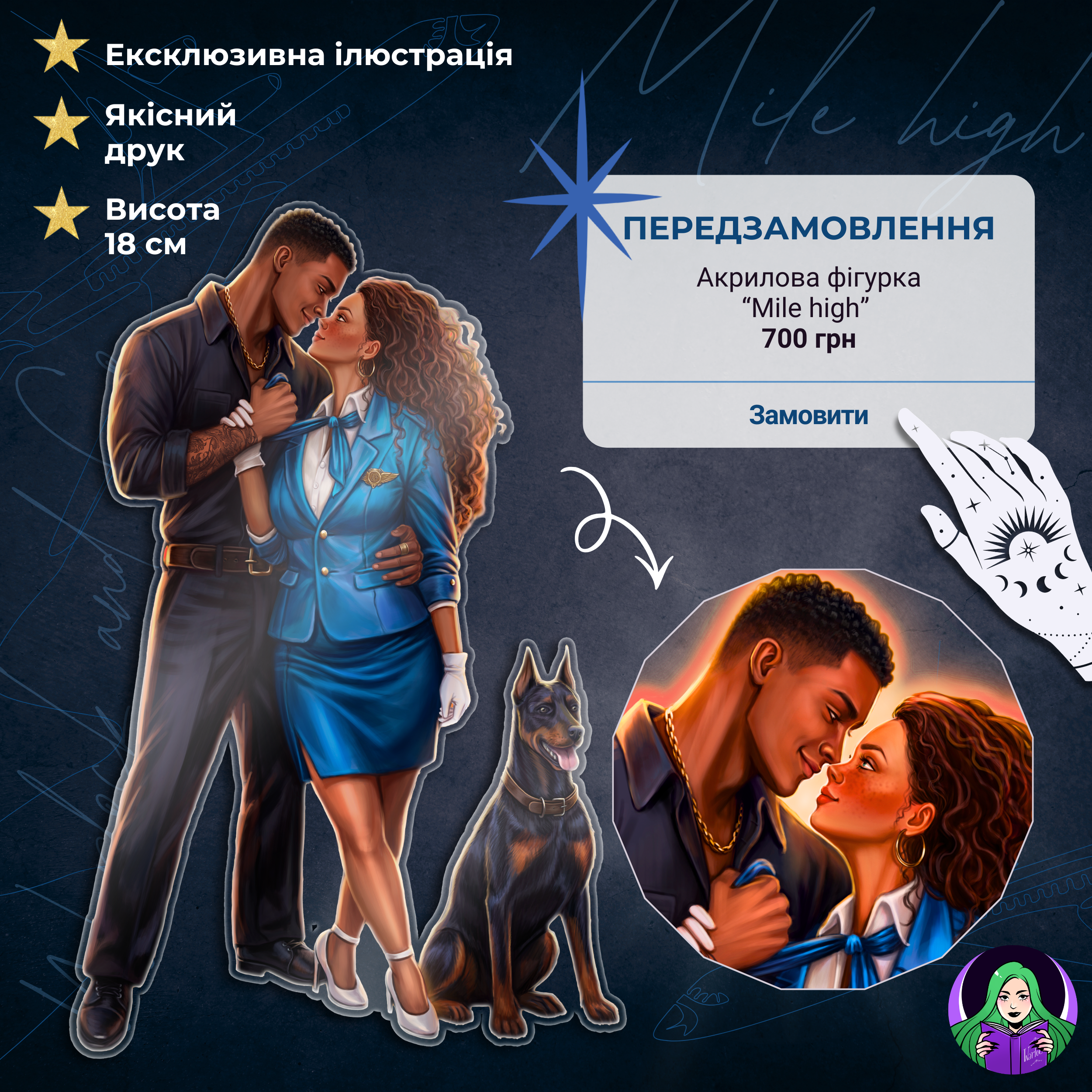 Акрилова фігурка Mile High