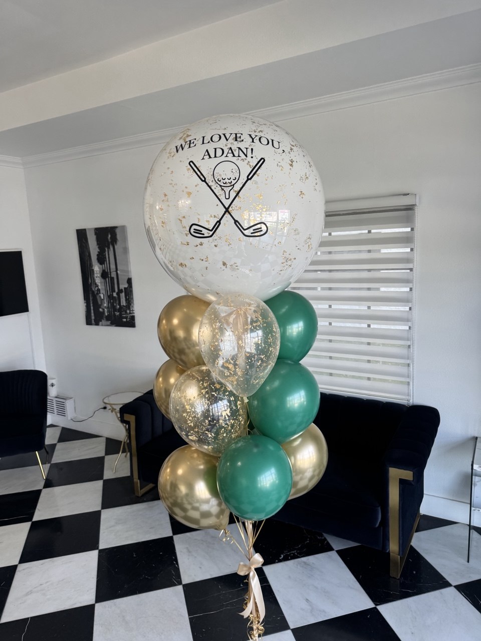 Golf Lover Balloon Bouquet