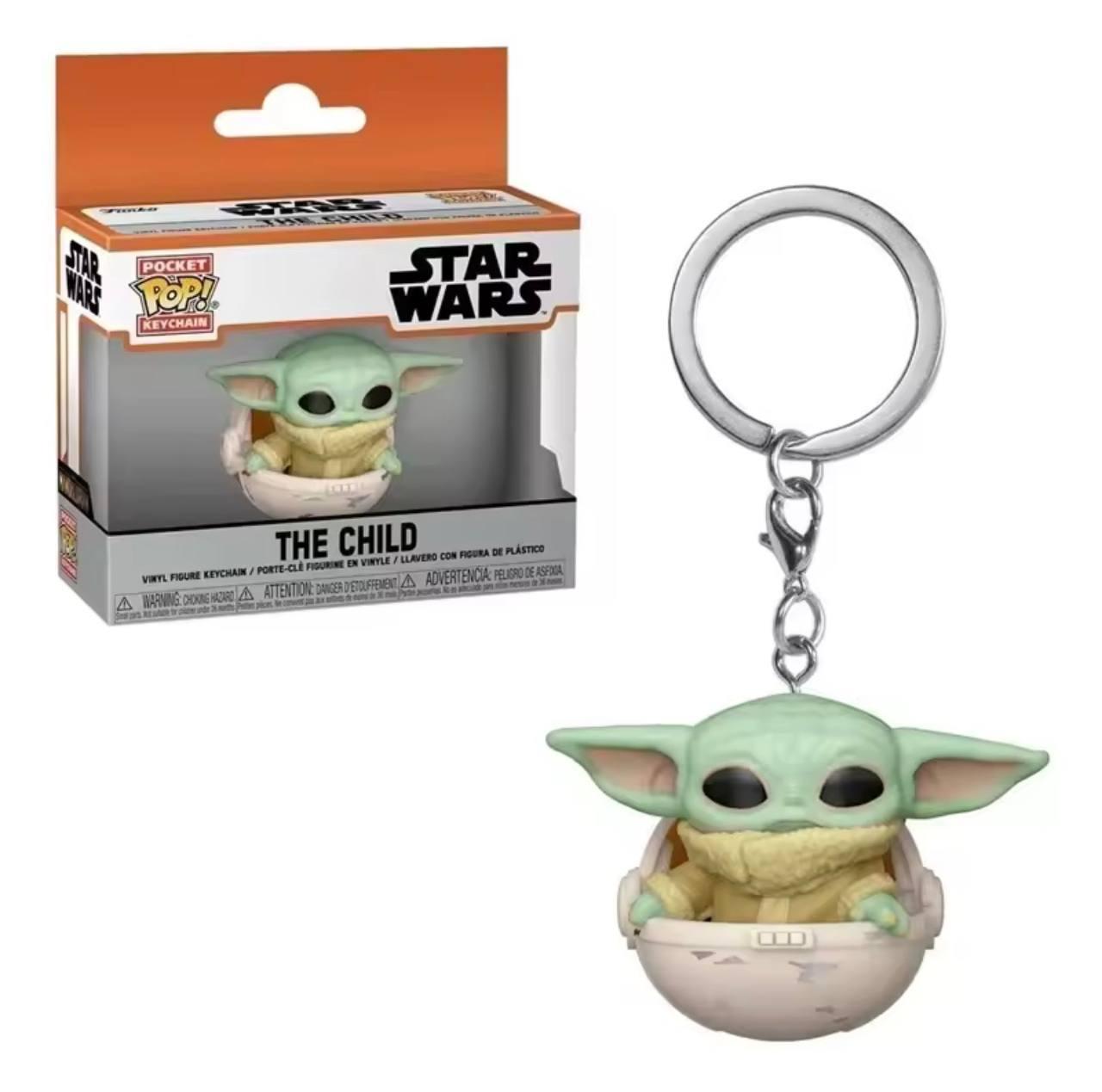 Брелок Grogu (Baby Yoda) Funko Pop Keychain Star Wars The Child – фігурка брелок Зоряні війни