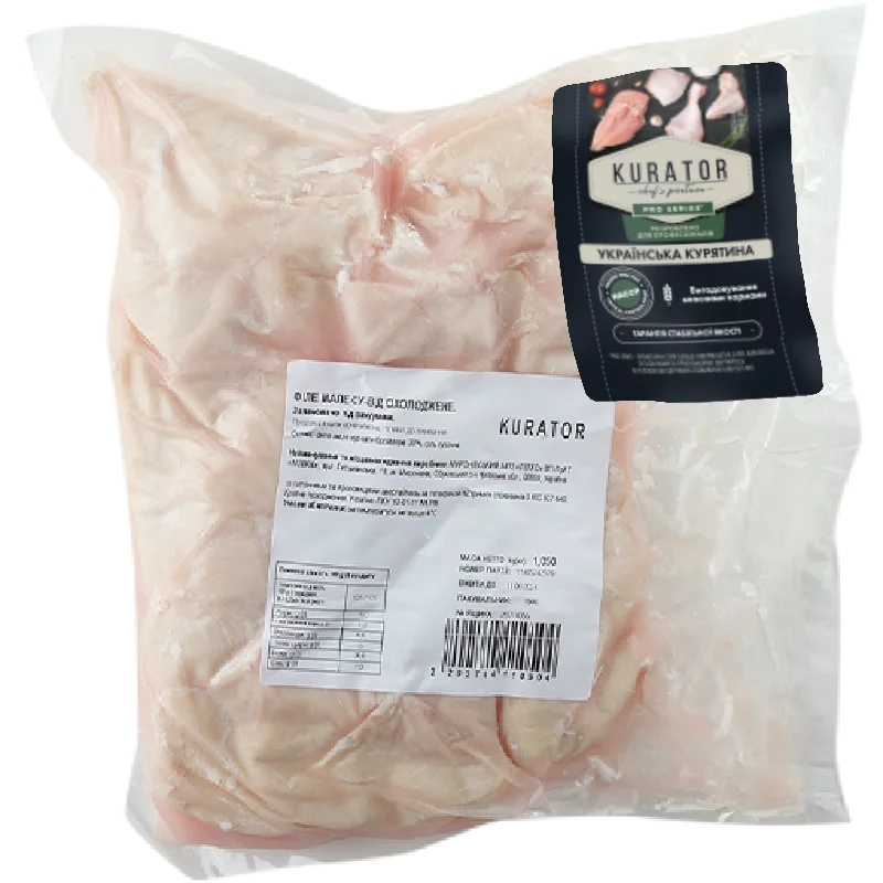 Філе мале су-від кур-бр охол вак пак~1 кг, г/л~8 кг, Куратор